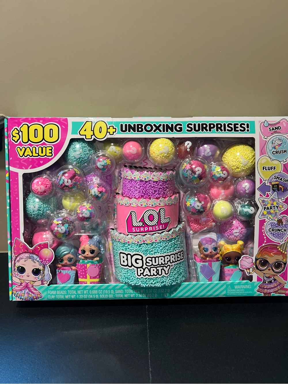 L.O.L. Surprise! Big Surprise Party Playset -NIB $65